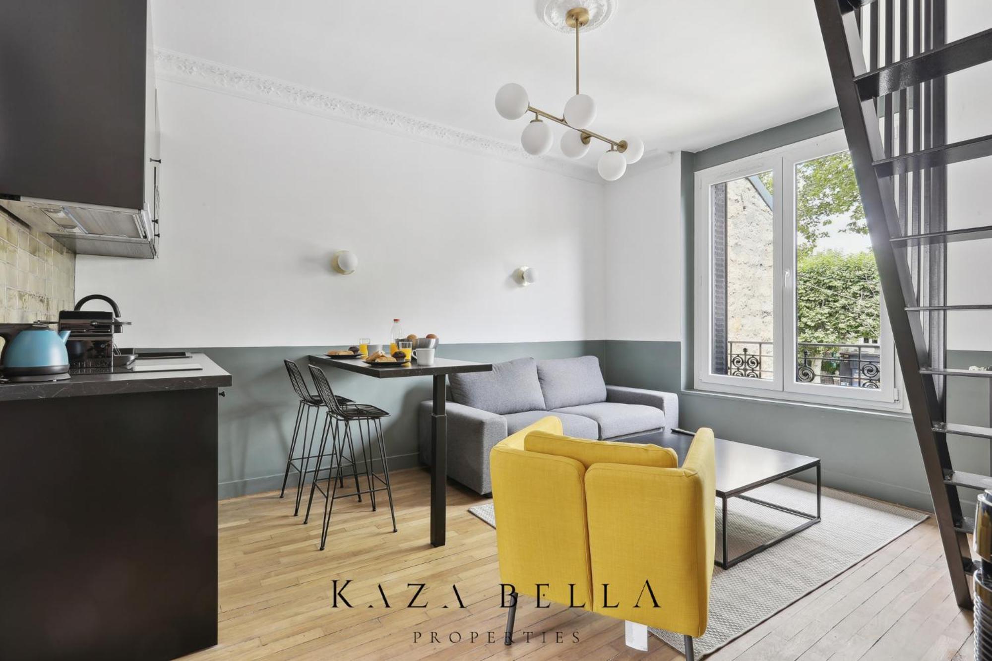 Kaza Bella - Maisons Alfort 3 Modern Flat Luaran gambar